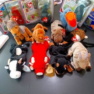 Real deal beanie babies.